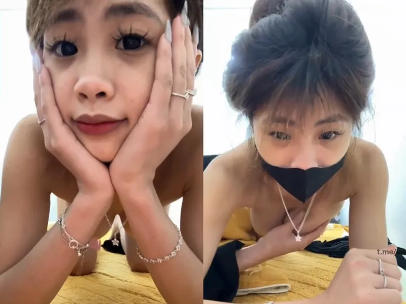 Em gái VN livestream nghịch cu trai P3