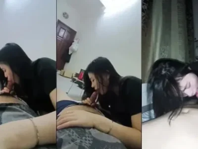 Chưa kịp thay đồ em đã kéo quần bú mút