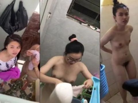 Khoảnh khắc đang quay lén thì bị phát hiện