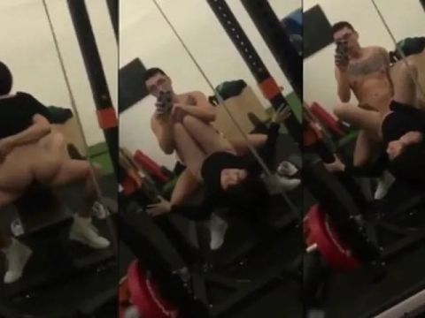 Anh PT chơi em gái gymer tại phòng tập