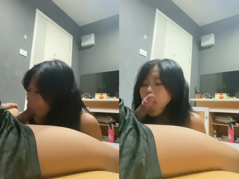 Em bú cu hăng đến mức ho sặc sụa P1